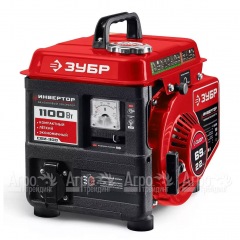 Бензогенератор инверторный Зубр СБИ-1100 1 кВт в Смоленске