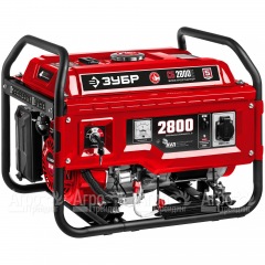 Бензогенератор Зубр СБ-2800Е 2.8 кВт с электростартером в Смоленске