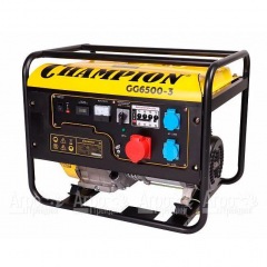 Бензогенератор Champion GG6500-3 4.9 кВт в Смоленске