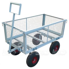 Тележка Sadovodcart Mini четырехколесная с откидными бортами в Смоленске