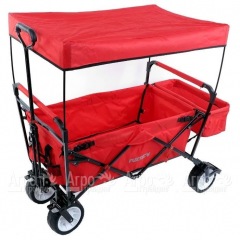 Тележка ручная Fuxtec СТ-350R с навесом красная в Смоленске