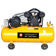 Компрессор масляный Калибр Мастер КМ-4200/100РМ в Смоленске