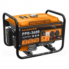 Бензогенератор Carver PPG-3600 2.5 кВт в Смоленске