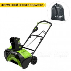 Снегоуборщик аккумуляторный GreenWorks G40ST40 (без аккумулятора и зарядного устройства) в Смоленске