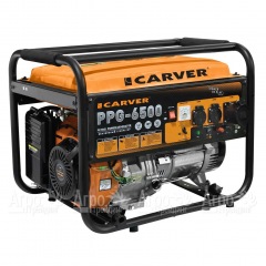 Бензогенератор Carver PPG-6500 5 кВт в Смоленске
