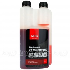 Масло минеральное Universal AEG 2T Motor Motor Oil API TC 1 л для 2-х тактных двигателей в Смоленске