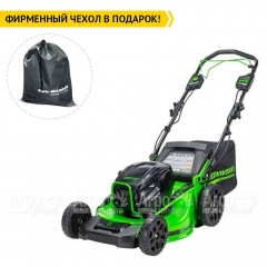 Газонокосилка аккумуляторная GreenWorks GC82HPLM51 (без аккумулятора и зарядного устройства) в Смоленске