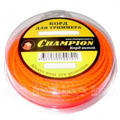 Корд триммерный Champion Twisted Square 2.4мм, 12м (витой квадрат) в Смоленске