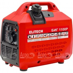 Бензогенератор инверторный Elitech БИГ 1100Р 1 кВт в Смоленске