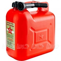 Канистра для топлива Звезда 10 л пластиковая с заливным устройством в Смоленске