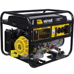 Бензиновый генератор Huter DY8000LX 6.5 кВт с колёсами в Смоленске