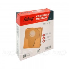 Комплект одноразовых мешков 30 л для пылесоса Fubag WD 5SP в Смоленске