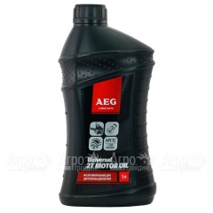 Масло минеральное Universal AEG 2T Motor Oil API TC 1 л для 2-х тактных двигателей в Смоленске
