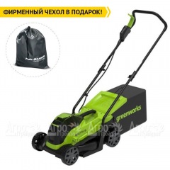 Газонокосилка аккумуляторная GreenWorks GD24LM33K2 в Смоленске