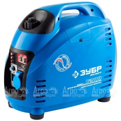 Бензогенератор инверторный Зубр ЗИГ-1200 1 кВт в Смоленске