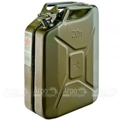 Канистра Звезда 20 л с фиксатором (металл 0.6 мм) в Смоленске