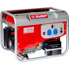 Бензогенератор Зубр ЗЭСБ-4000-Э 4 кВт с электростартером в Смоленске