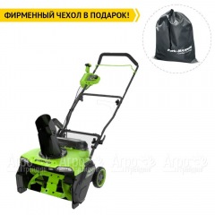 Снегоуборщик аккумуляторный GreenWorks GD40STX2 (без аккумулятора и зарядного устройства) в Смоленске