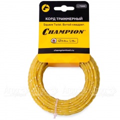 Корд триммерный Champion Square Twist 3.0мм, 15м (витой квадрат) в Смоленске