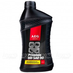 Масло AEG Premium HD SAE 30 API SJ/CF 0.6 л для 4-х тактных двигателей в Смоленске
