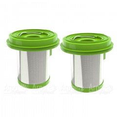 Два Hepa фильтра для пылесосов GreenWorks 4700607UB, 4701107UB в Смоленске