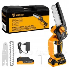 Аккумуляторная пила DEKO DKCHS 20-6 PRO 6" в кейсе в Смоленске