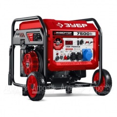 Бензиновый генератор инверторный Зубр СБИ-7500ЕА 7 кВт в Смоленске