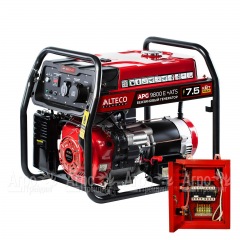 Бензогенератор Alteco APG 9800 E + ATS 7 кВт в Смоленске