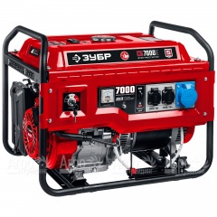 Бензогенератор Зубр СБ-7000Е 7 кВт с электростартером в Смоленске