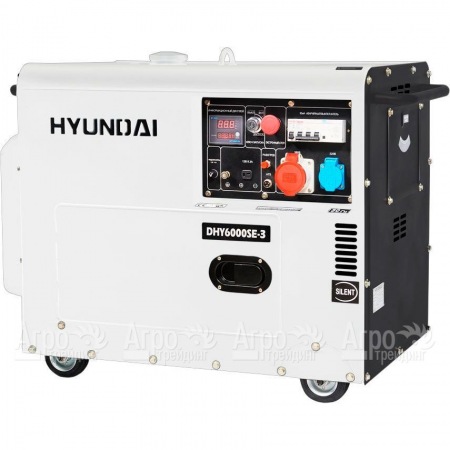 Дизельгенератор Hyundai DHY 6000SE-3 5 кВт  в Смоленске