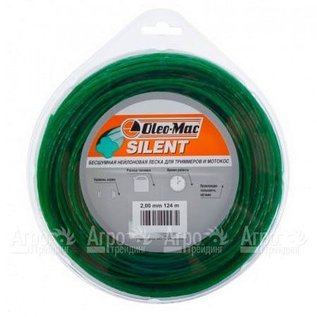 Леска 2.4 мм 88 м Black Titanium Twist для триммеров Oleo-Mac  в Смоленске