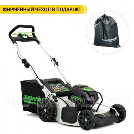 Газонокосилка аккумуляторная GreenWorks GC82LM51K5  в Смоленске