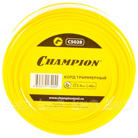 Корд триммерный Champion Star 2.4мм, 40м (звезда)  в Смоленске