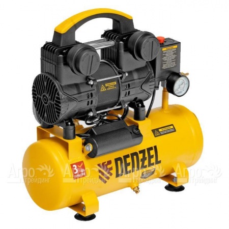 Компрессор поршневой безмасляный Denzel DLP-950/10 в Смоленске