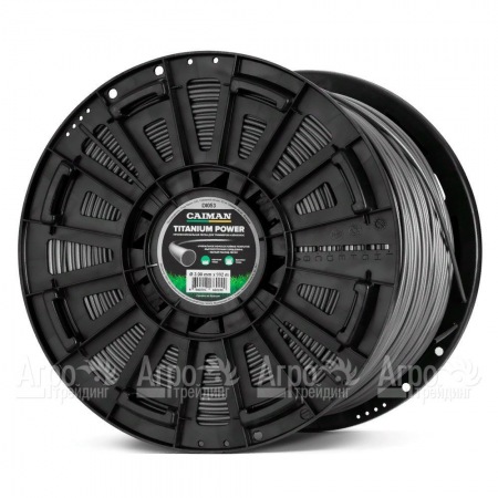 Профессиональная леска Titanium Power круглая 3 мм 992 м для триммеров Caiman  в Смоленске