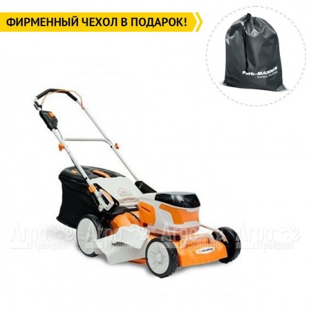 Газонокосилка аккумуляторная Villartec MA4046 SET AM402 + AC402 в Смоленске