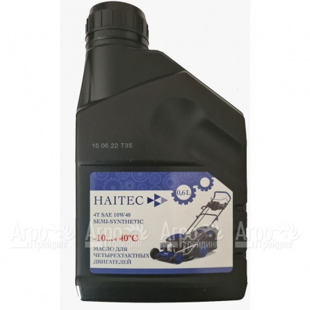 Масло полусинтетическое Haitec 4T 10w40 0.6 л для четырехтактных двигателей  в Смоленске