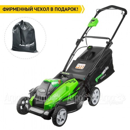 Газонокосилка аккумуляторная GreenWorks G40LM45K6  в Смоленске