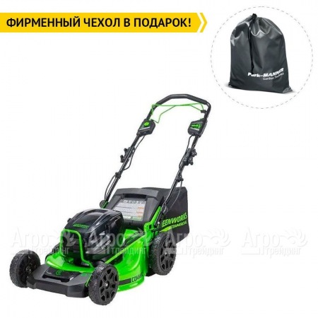 Газонокосилка аккумуляторная GreenWorks GC82HPLM51  в Смоленске