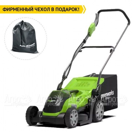 Газонокосилка аккумуляторная GreenWorks G40LM35K4 в Смоленске