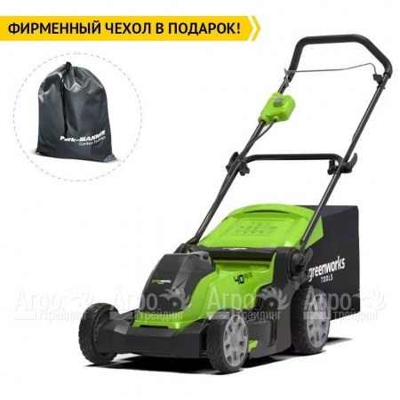 Газонокосилка аккумуляторная GreenWorks G40LM41 (без аккумулятора и зарядного устройства)  в Смоленске