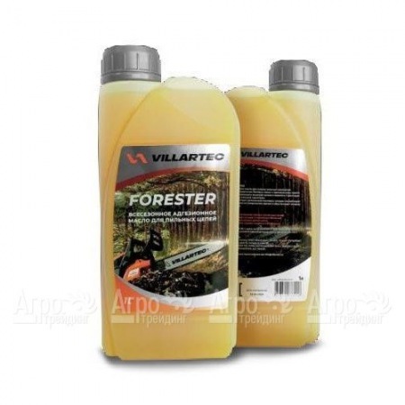 Всесезонное адгезионное масло Villartec Forester 1 л для пильных цепей в Смоленске