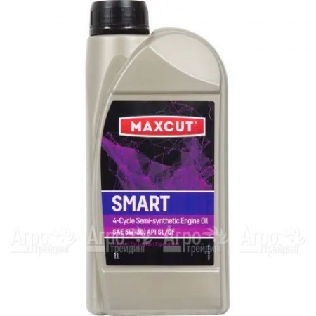 Масло MaxCUT Smart 4T Semi-Synthetic, 1 л для 4-х тактных двигателей  в Смоленске