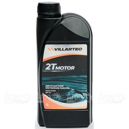 Масло моторное Villartec 2T Motor 1 л для 2-х тактных двигателей в Смоленске