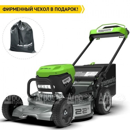 Газонокосилка аккумуляторная GreenWorks LM221S (без аккумулятора и зарядного устройства)  в Смоленске