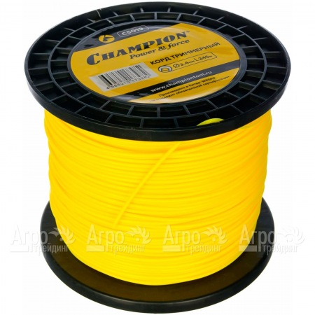 Корд триммерный Champion Round 2.4 мм х245 м (круглый) + нож  в Смоленске