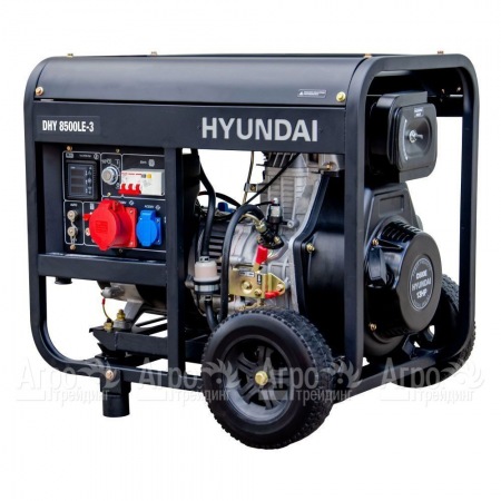 Дизельгенератор Hyundai DHY 8500LE-3 6.5 кВт в Смоленске
