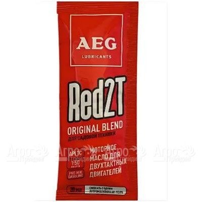 Масло минеральное AEG RED 2T Original blend API TC 20 мл для 2-х тактных двигателей в Смоленске