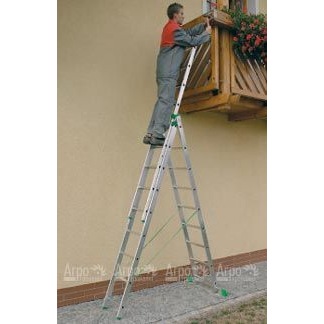 ALV-7614 ALVE Лестница универсал. 3-х секц. 3х14 ступ.  в Смоленске