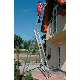 ALV-8615 ALVE Лестница универсал. 3-х секц. 3х15 ступ.  в Смоленске